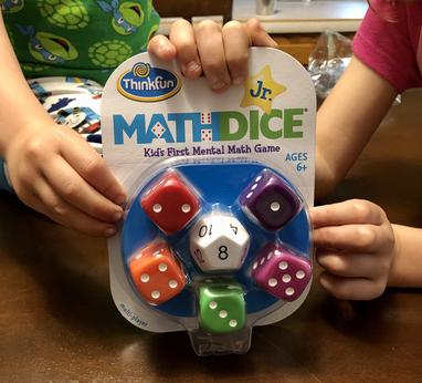 Roll and Win Addition Dice Game: 2 or 3 dice, equations, simple