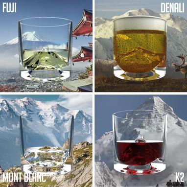 grand canyon, luxury whiskey glasses