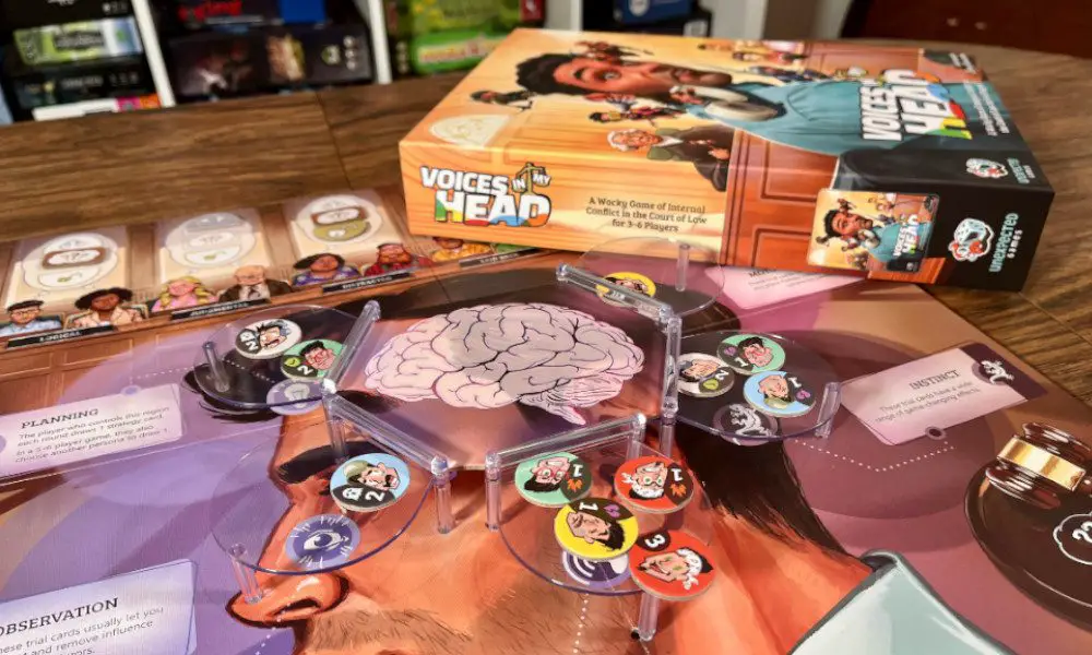 You Robbed A Bank, What Next? - A 'Voices In My Head' Board Game