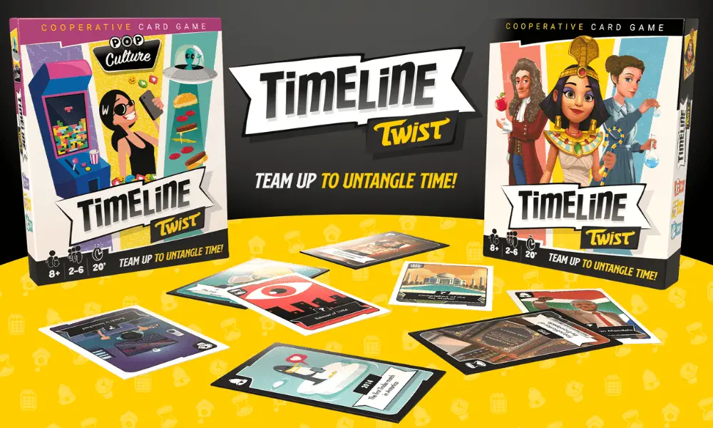 Timeline Twist Pop Culture Edition - Test Your Chronological Knowledge! –  Asmodee North America