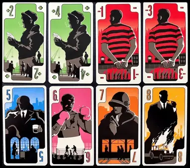 District Noir card game review - a light yet fun game for two players - The  Gadgeteer