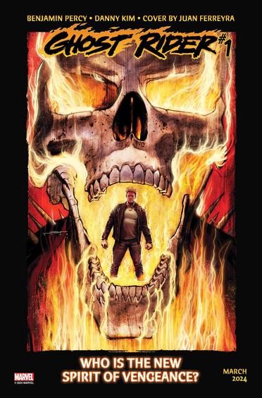 Johnny Blaze Takes His Final Ride in New 'Ghost Rider: Final Vengeance' #1  Cover