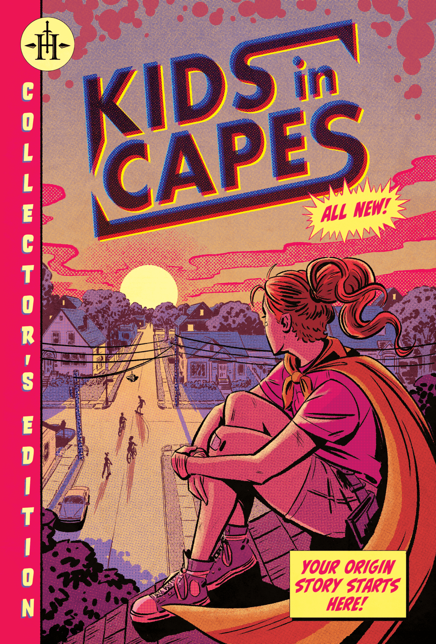 Kids In Capes collector's edition cover by Sean Peacock