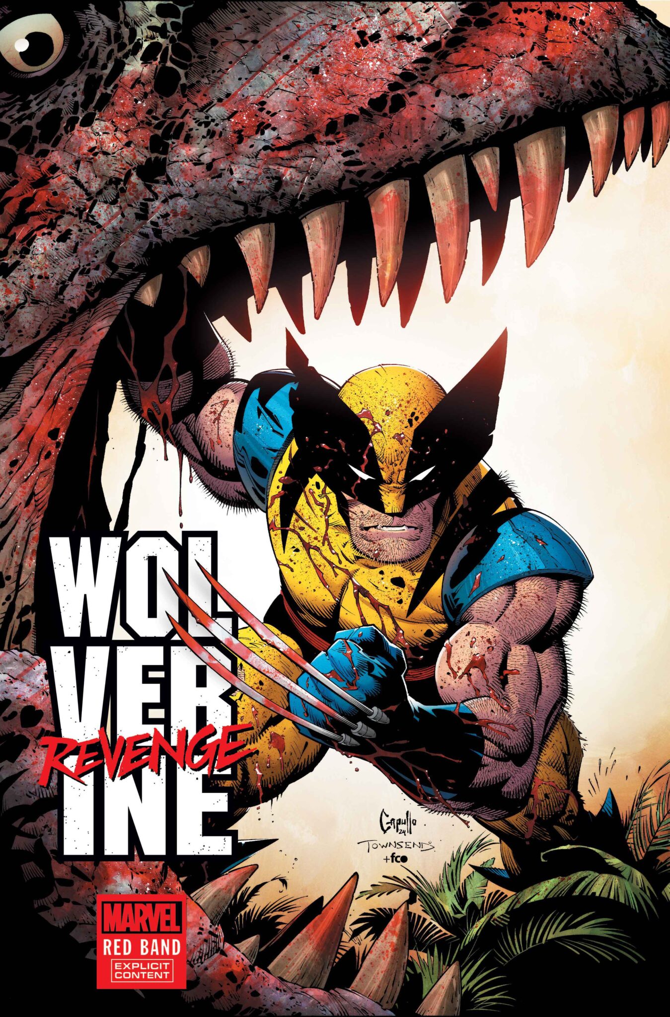 WOLVERINE: REVENGE #1 – RED BAND EDITION  cover