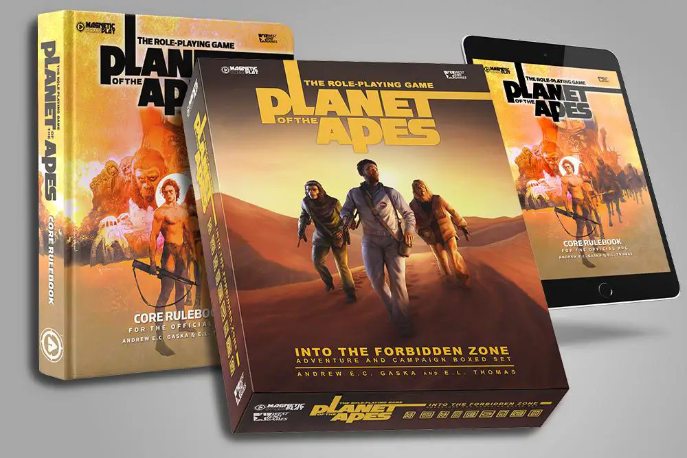 Planet of the Apes: The Roleplaying Game  supplements