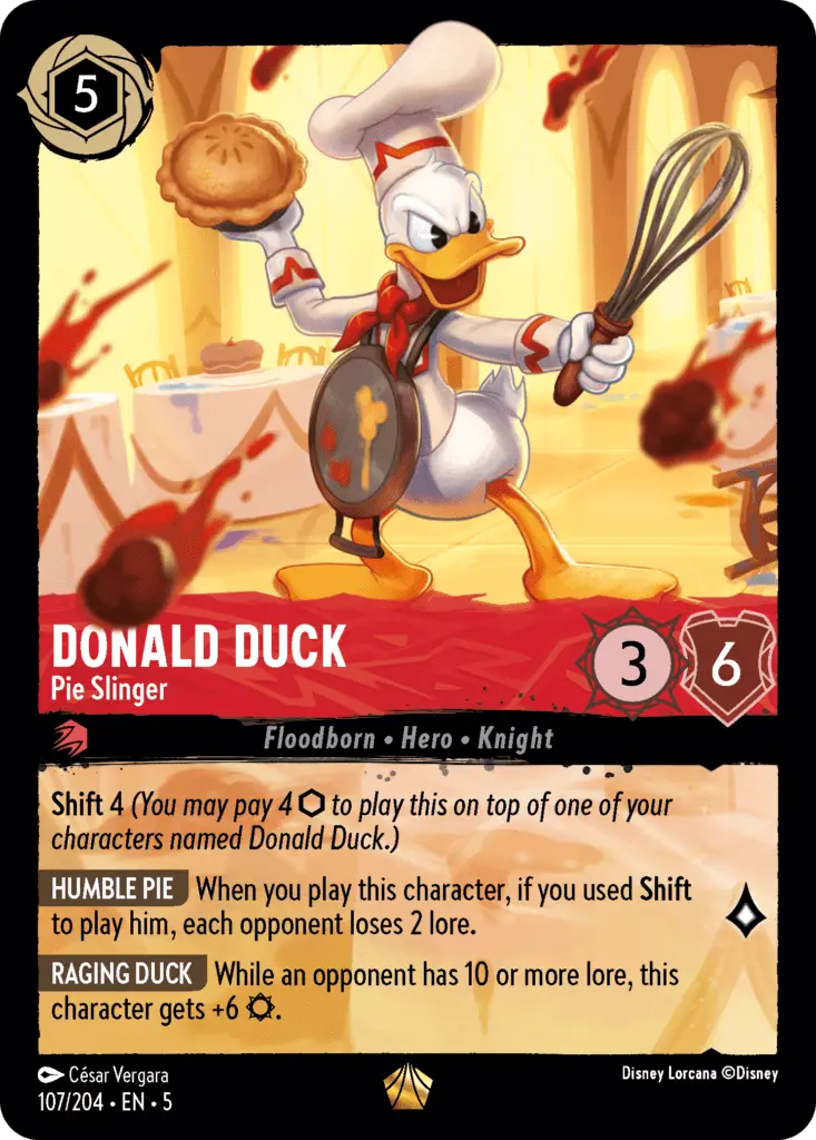 Shimmering Skies Booster Pack Donald Card