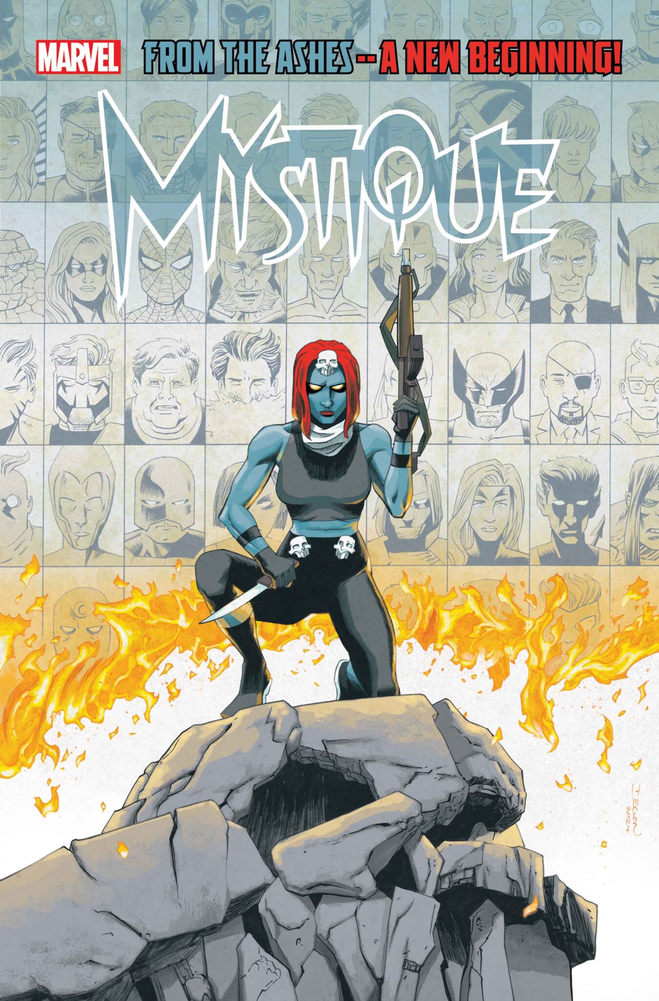 Mystique  #1 cover