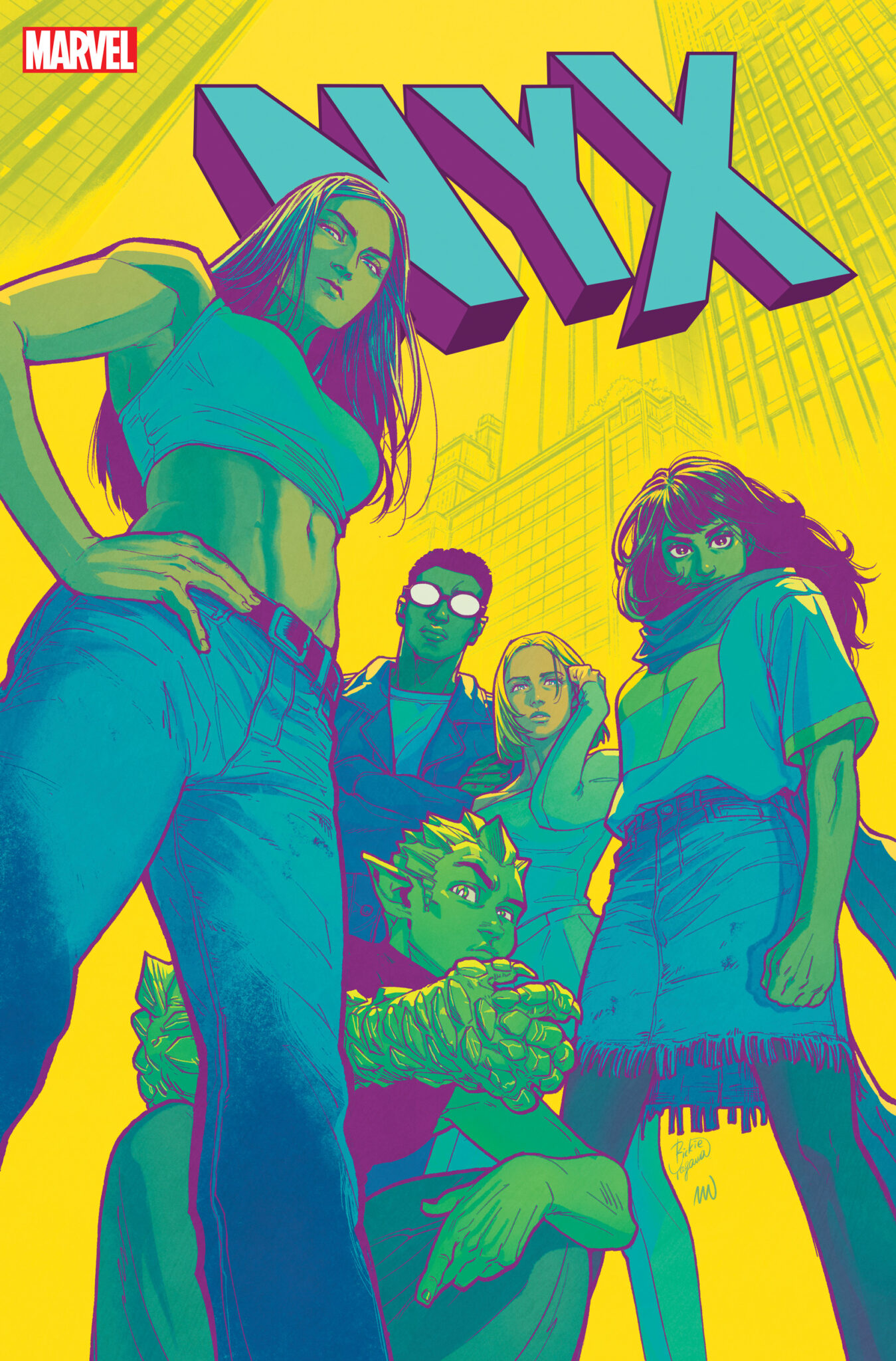 NYX Variant Cover by RICKIE YAGAWA 