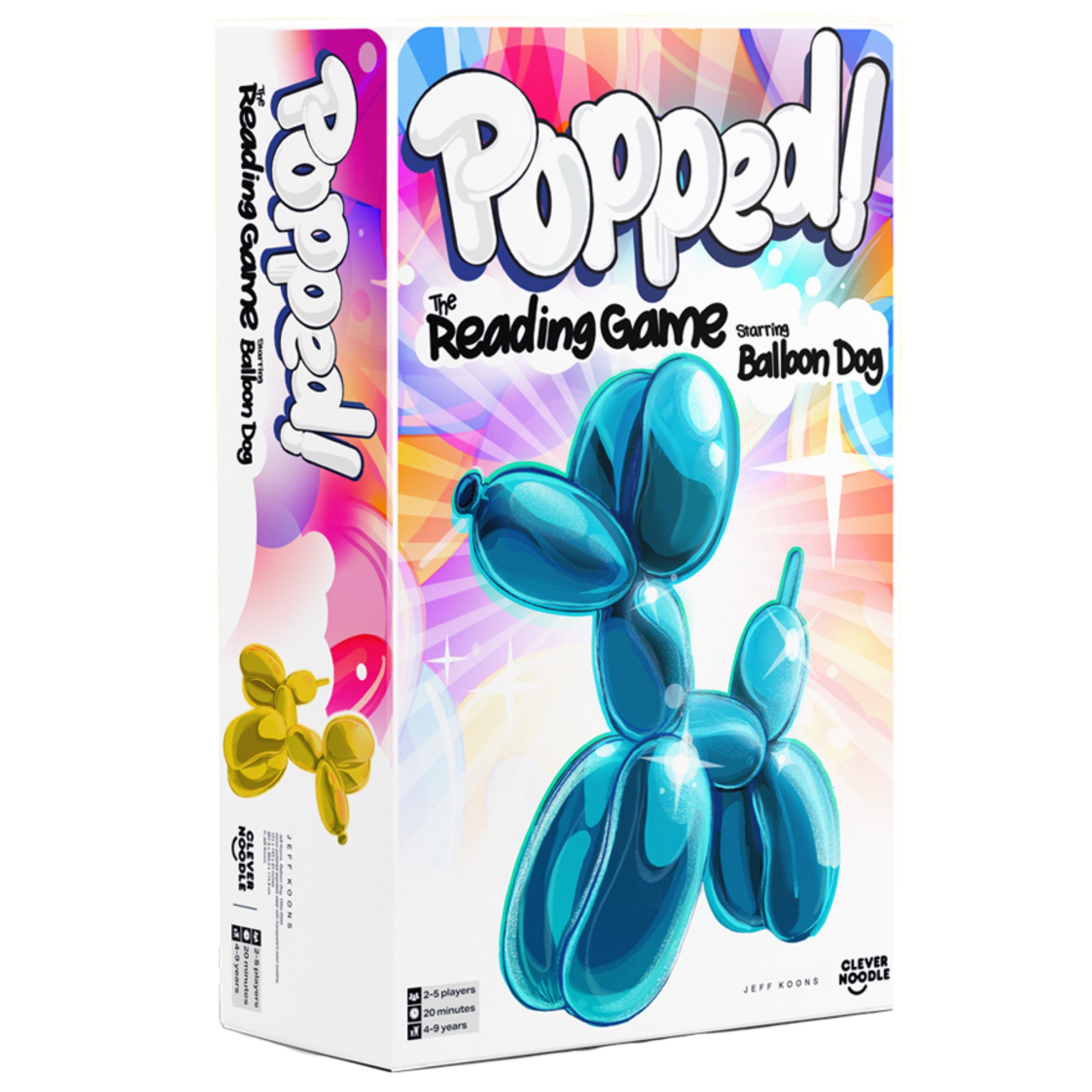Popped! The Reading Game box art