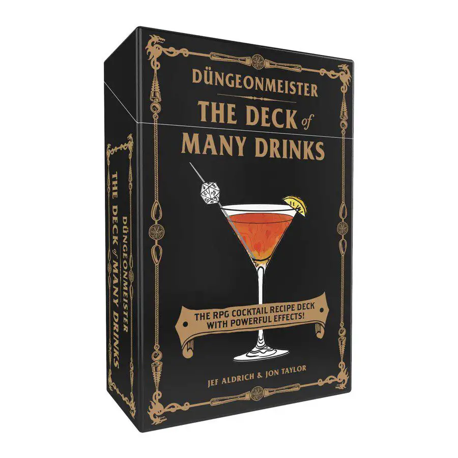 Düngeonmeister: The Deck of Many Drinks box