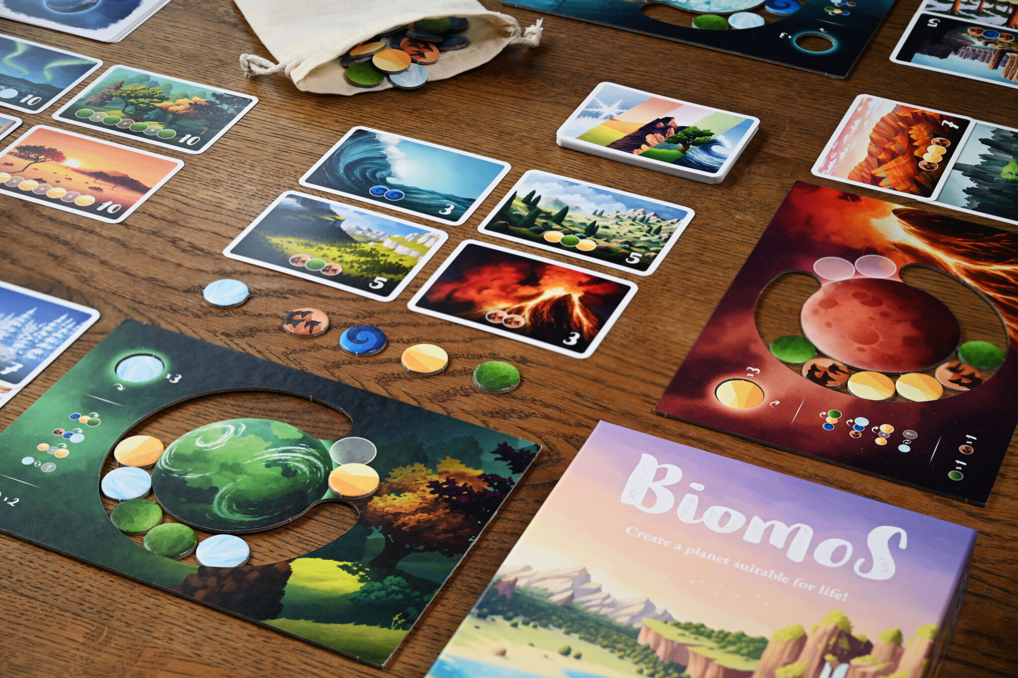 Biomos game contents