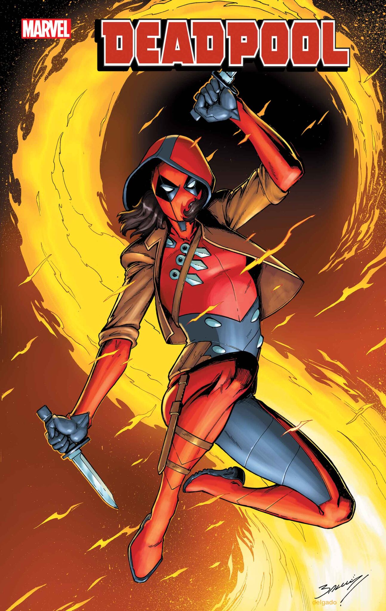 Deadpool #1 cover Bagley Variant