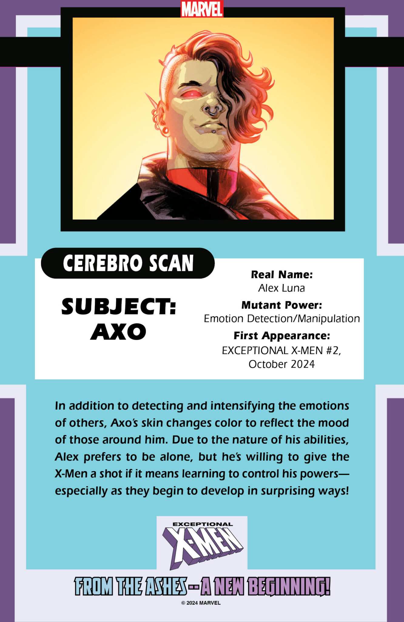 Exceptional X-Men Bronze bio