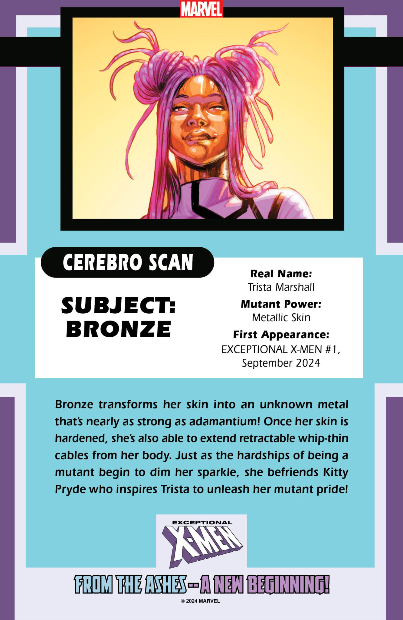 Exceptional X-Men Bronze bio