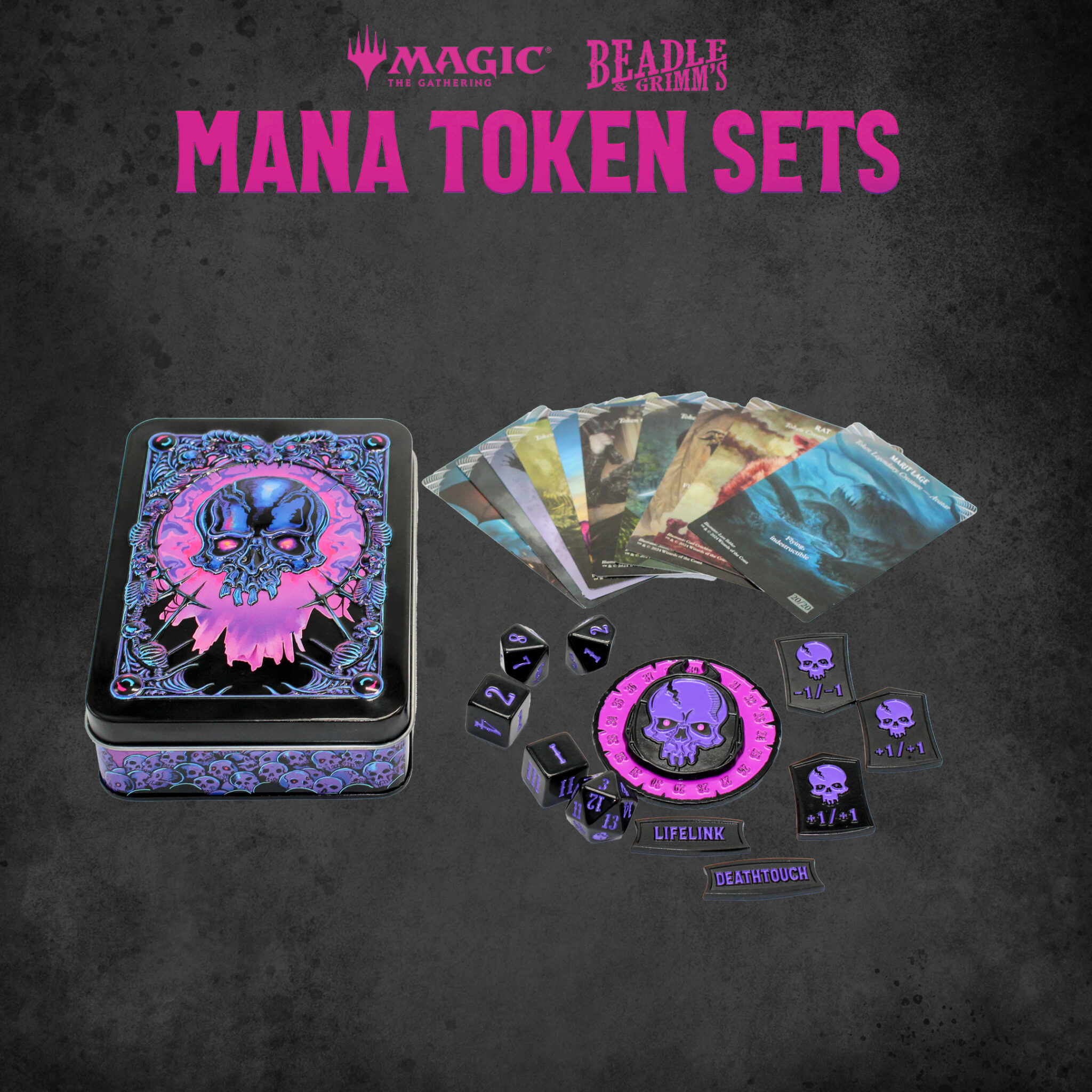 Beadle & Grimms Black Mana Token Set