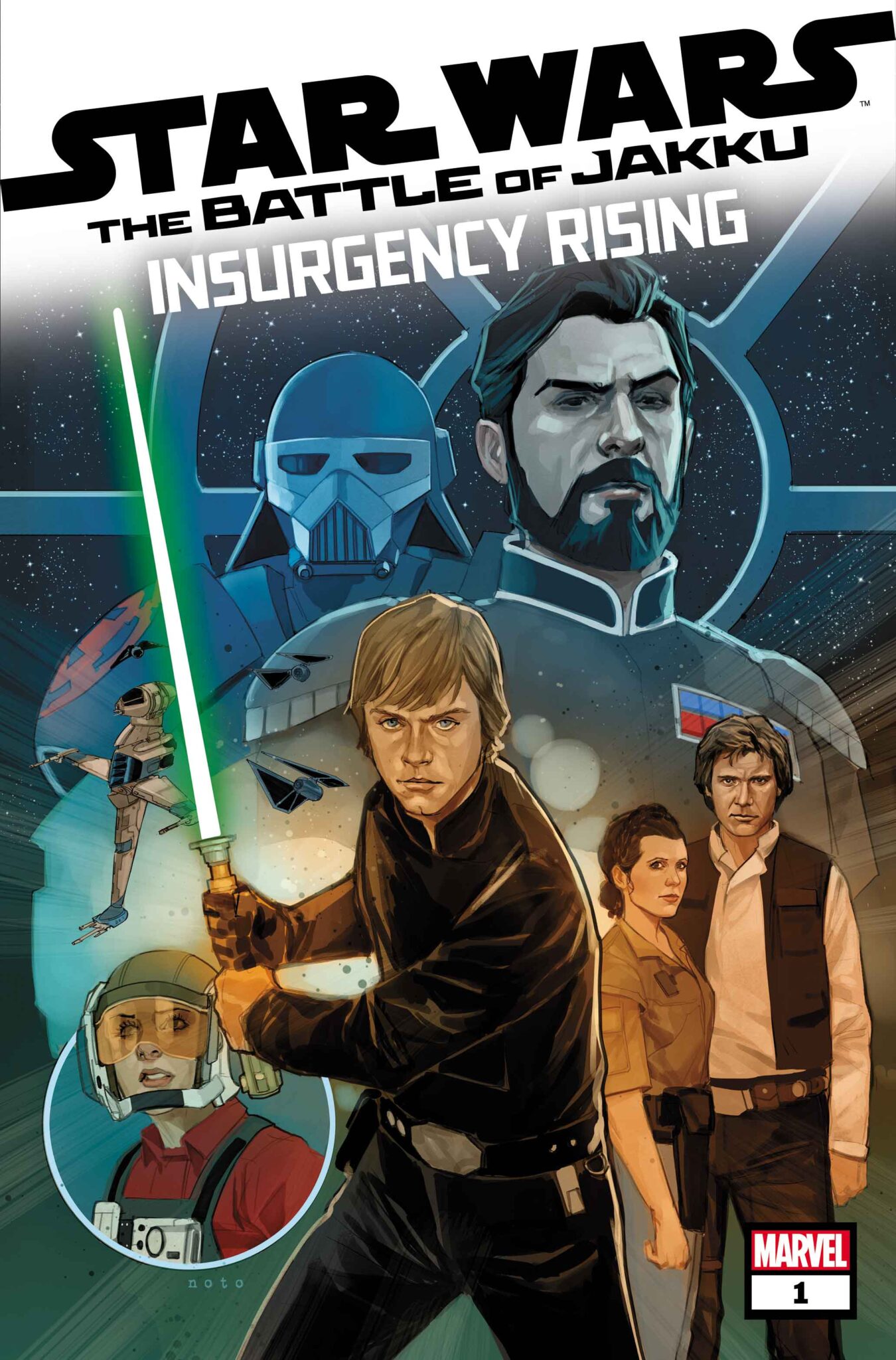 Star Wars: Battle of Jakku — Insurgency Rising #1 cover