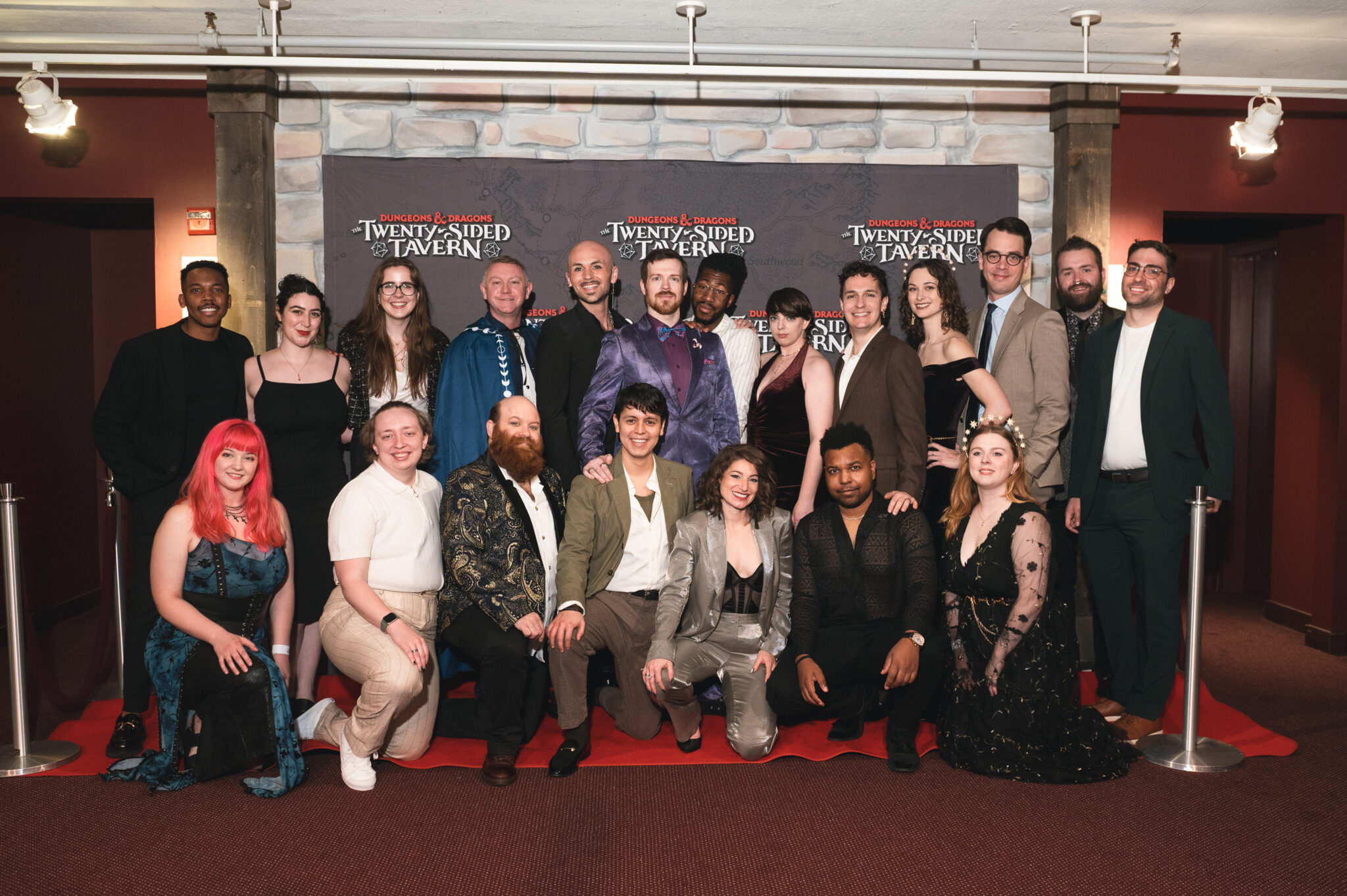 The Cast and Company of DUNGEONS AND DRAGONS The Twenty-Sided Tavern