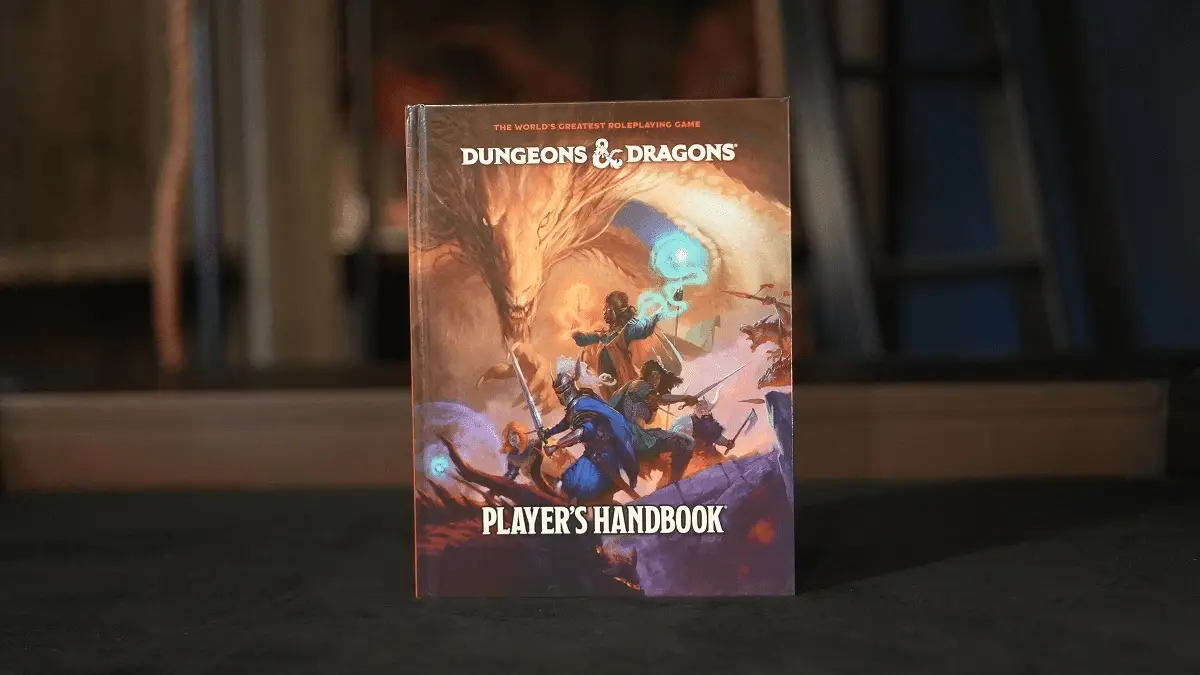 2024 Cover of Dungeons and Dragons Player Handbook