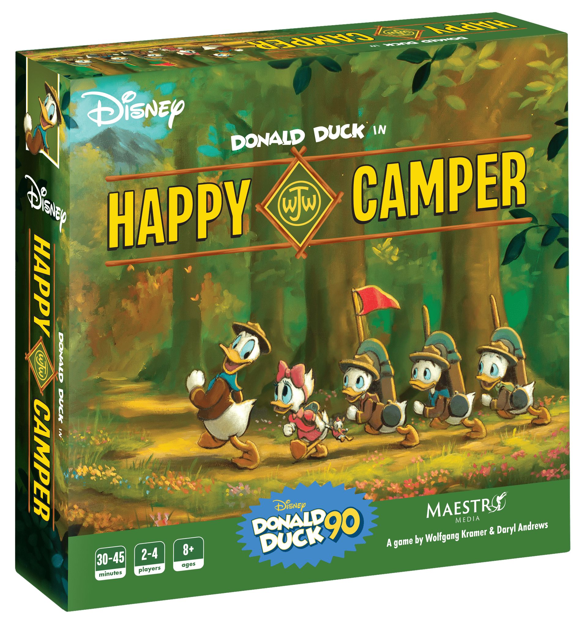 Donald Duck Happy Camper box