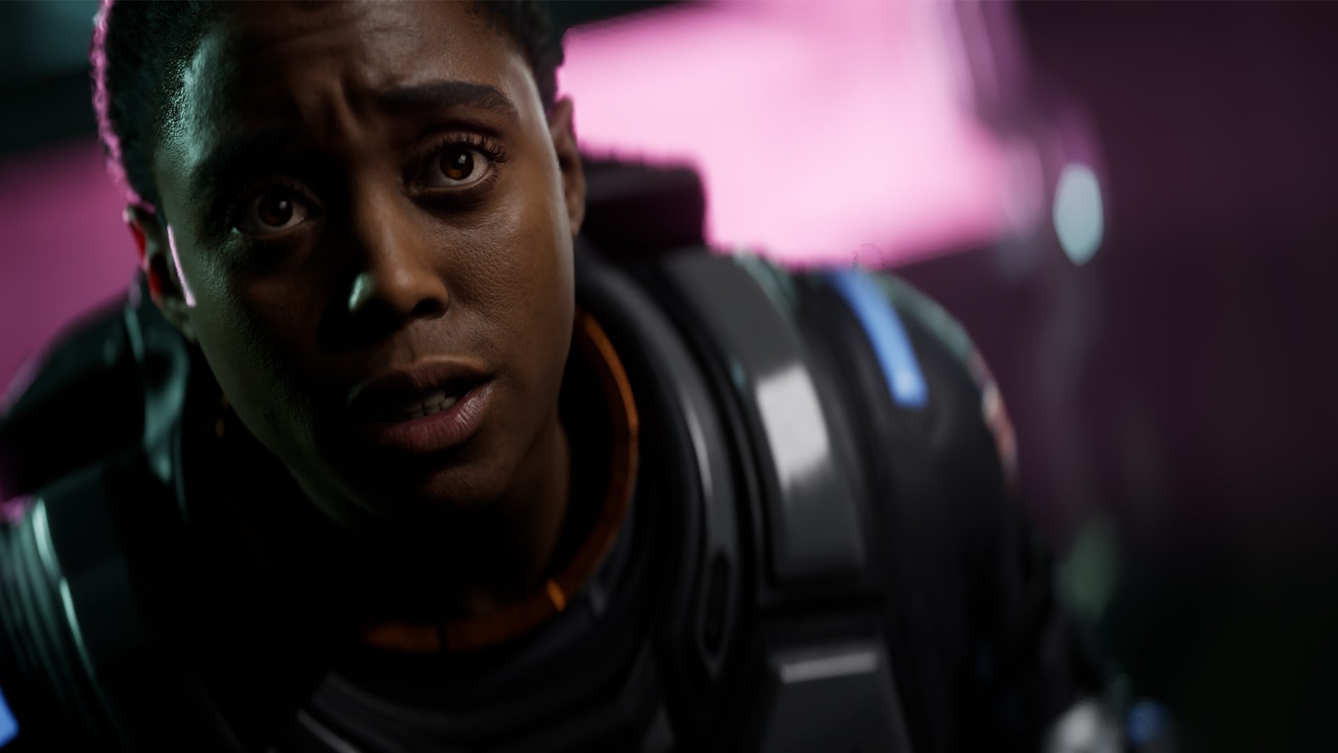 Lashana Lynch as Young in Directive 8020