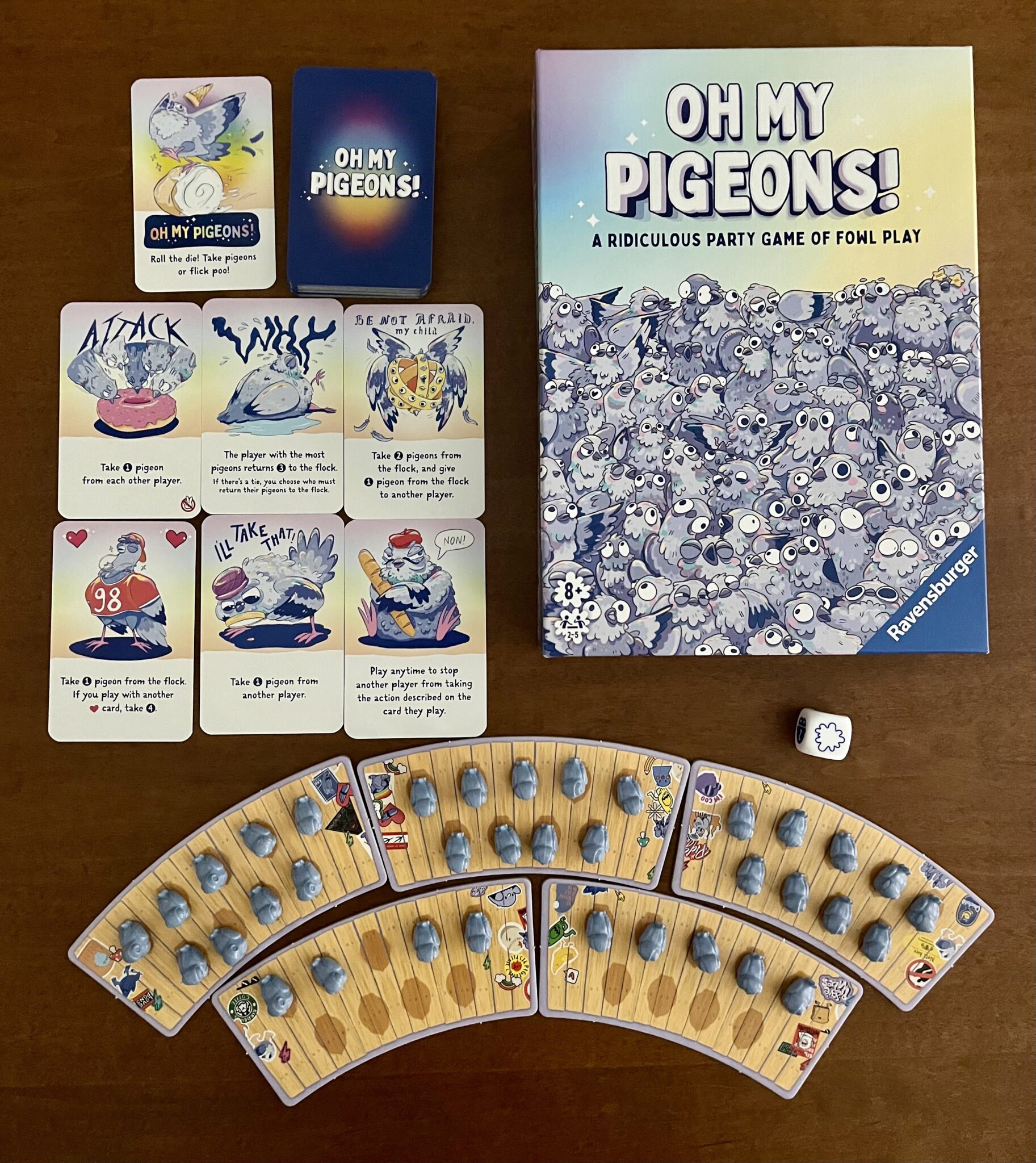 Oh My Pigeons! components