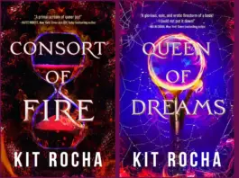 Consort of Fire and Queen of Dreams by Kit Rocha covers