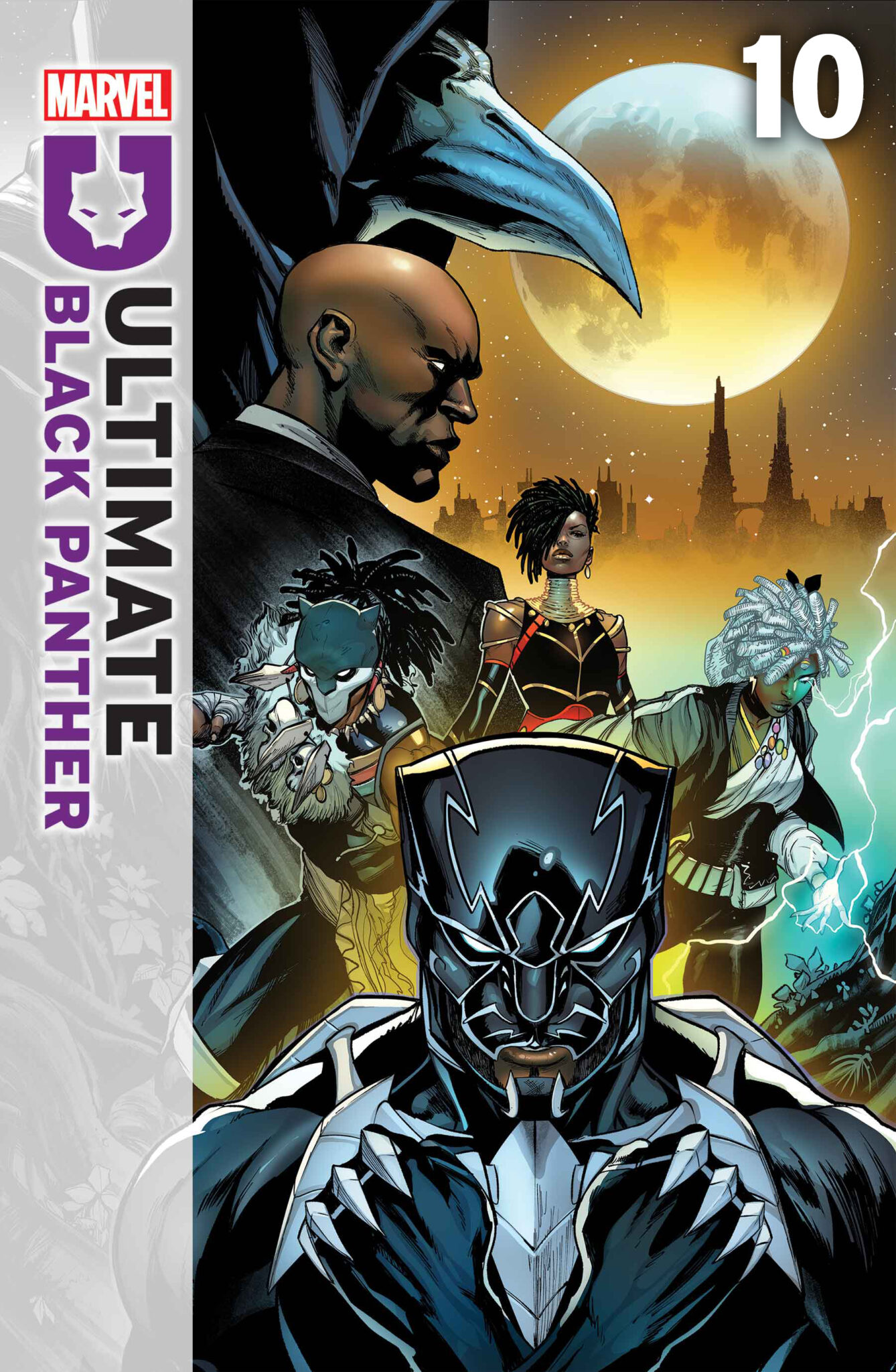 Ultimate Black Panther #10 cover