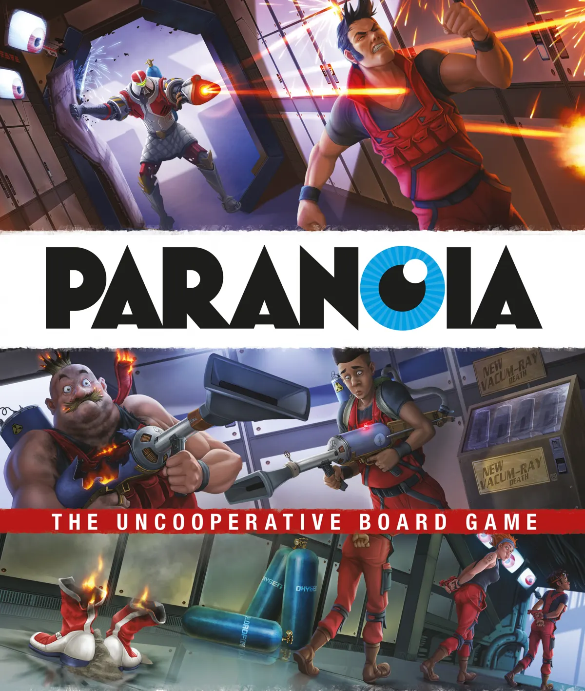 Paranoia Board Game cover art