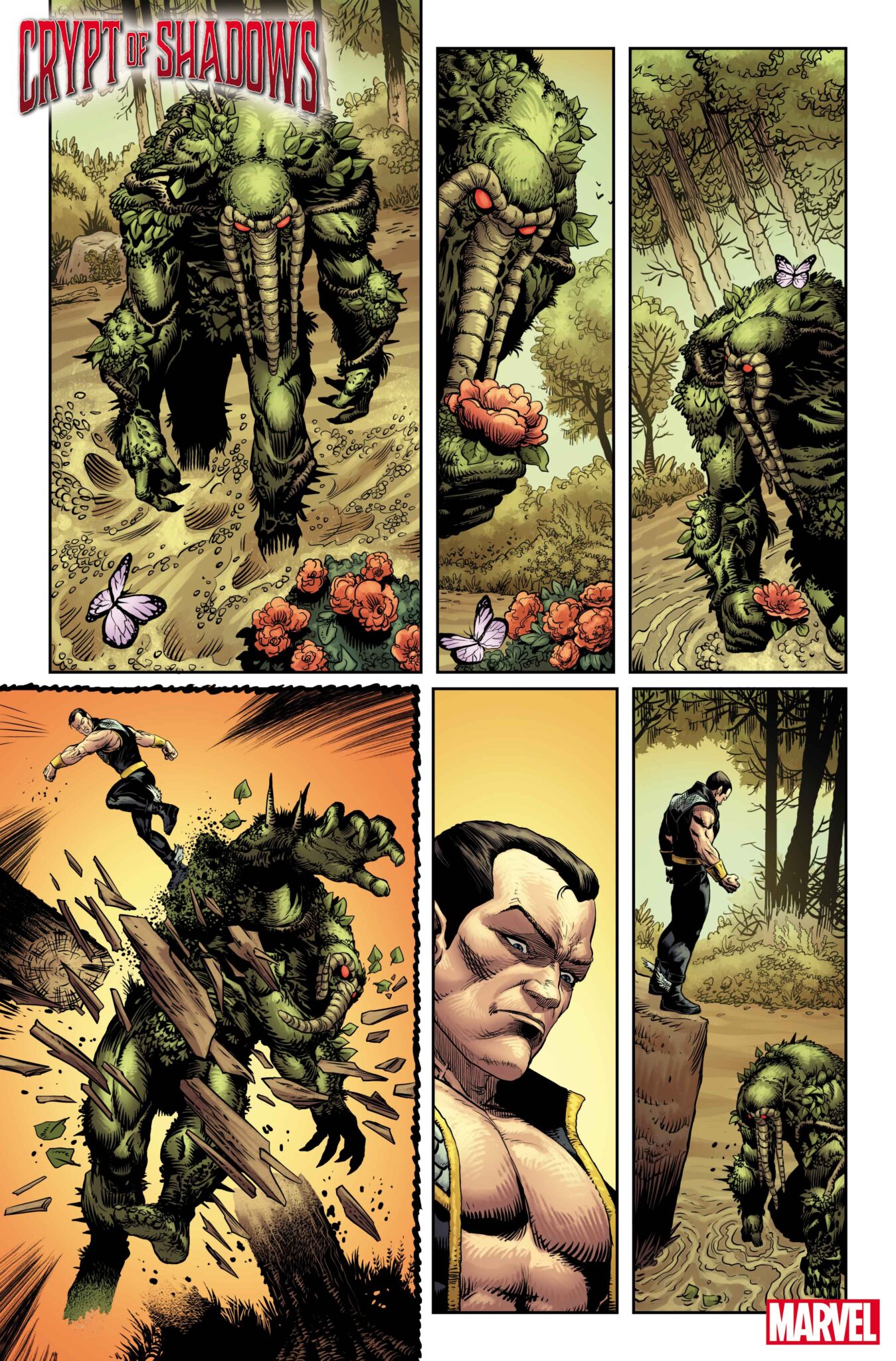  Crypts of Shadows #1 Man-Thing preview