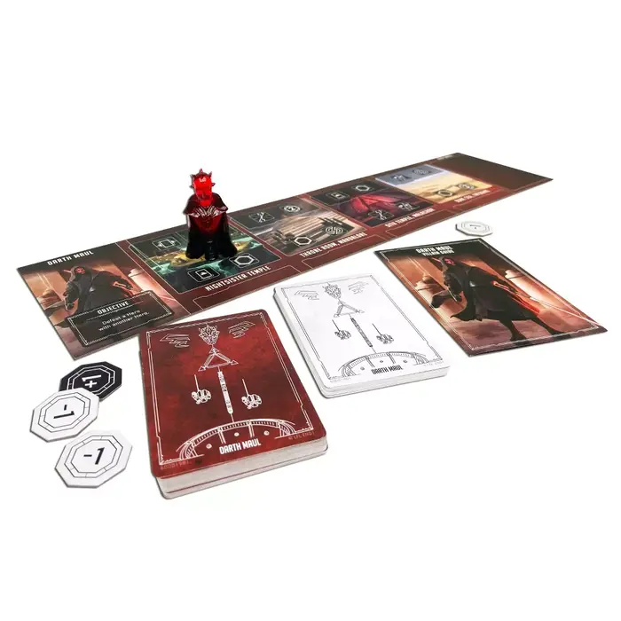 Star Wars Villainous Revenge At Last Maul mover and board