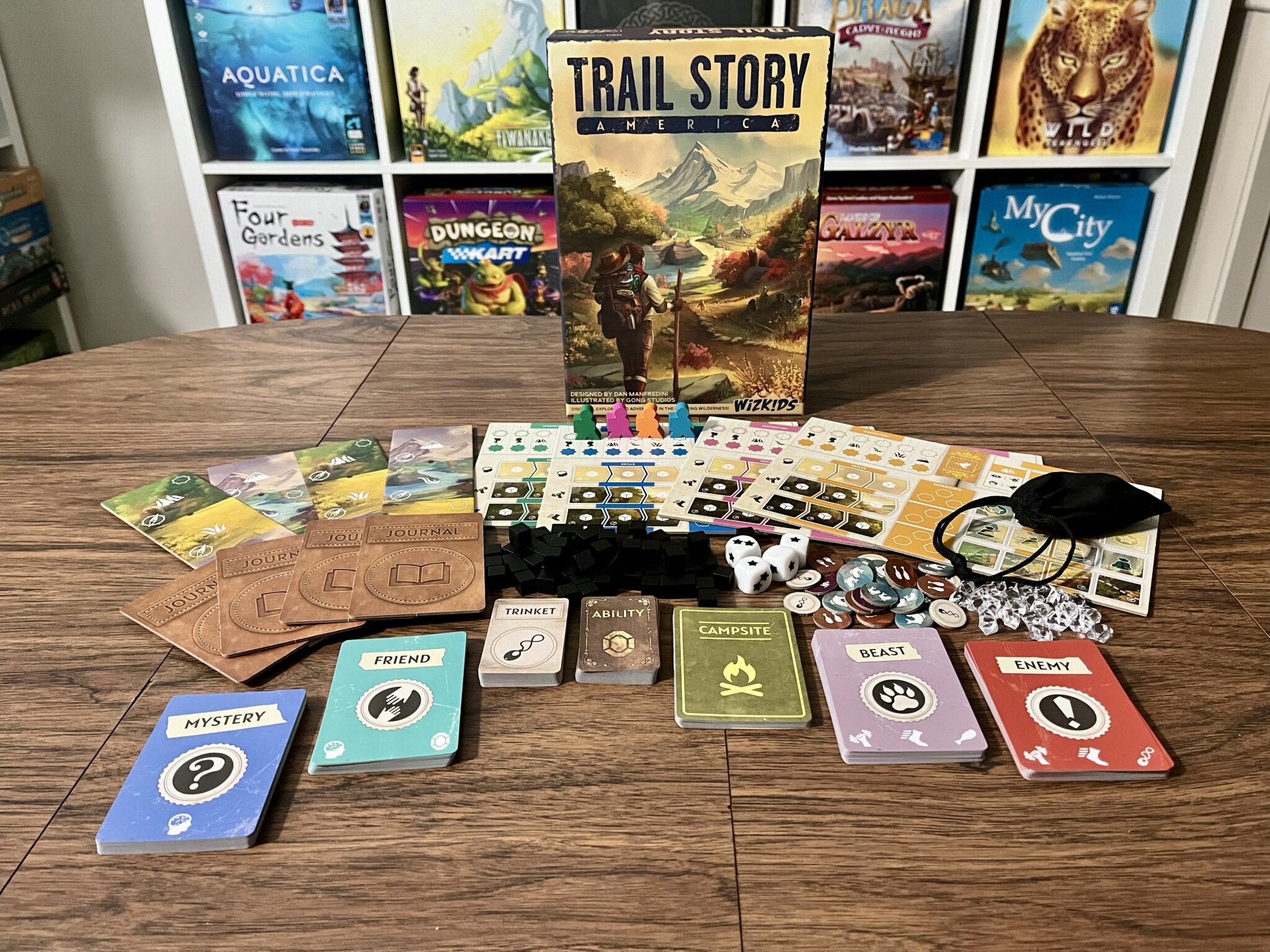 Trail Story: America - all components