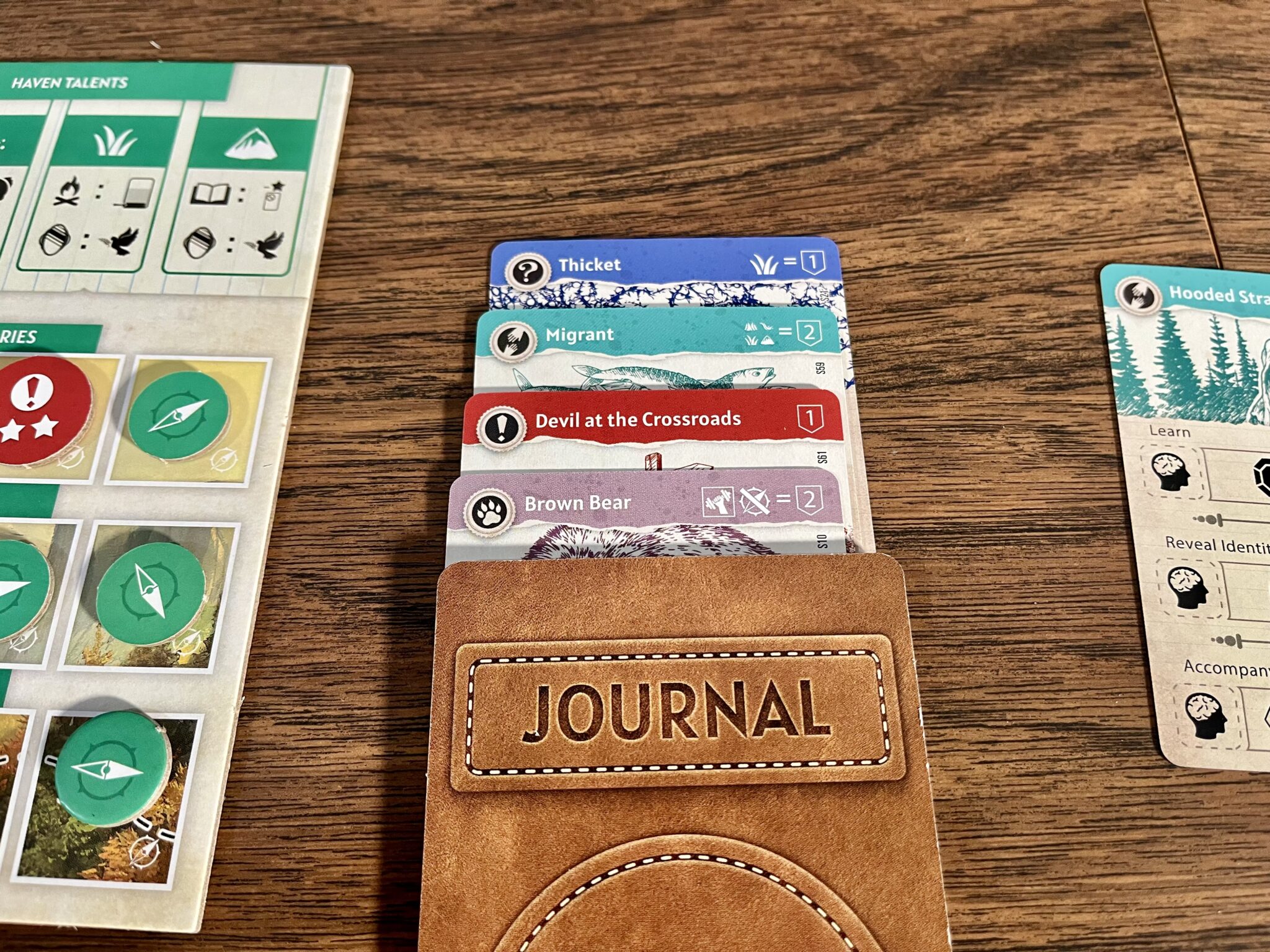 Trail Story: America story cards in your journal