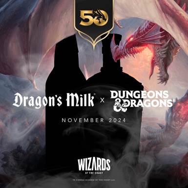 Dragon's Milk x D&D art