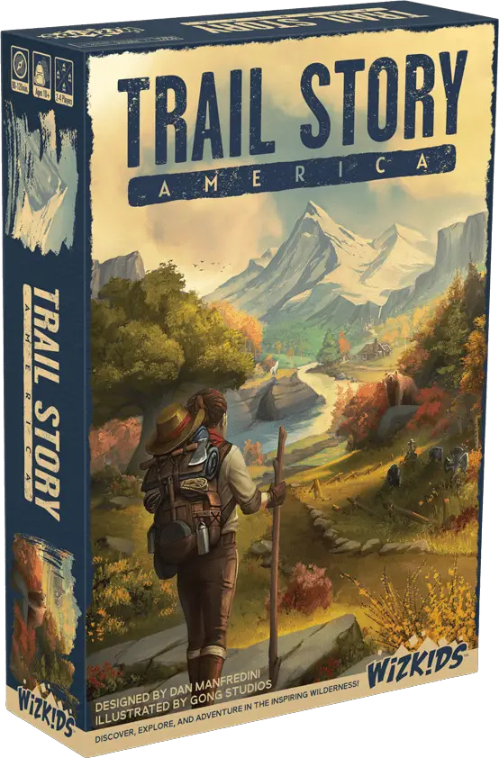 Trail Story: America - Box art