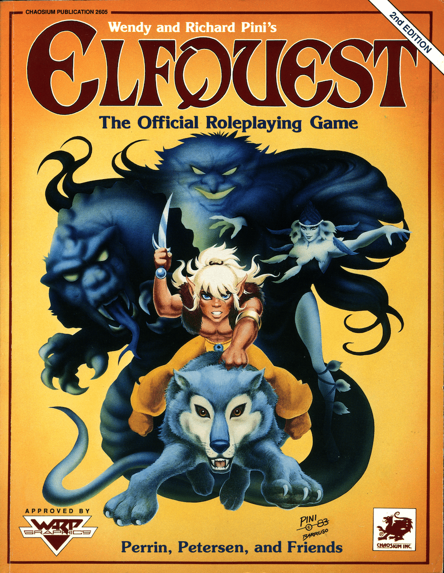 ElfQuest TTRPG cover