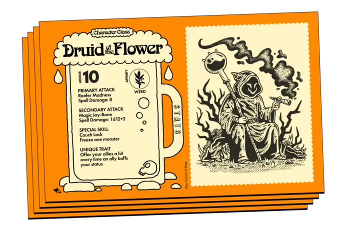 Drunkards, Druggies & Delinquents Druid of the Flower