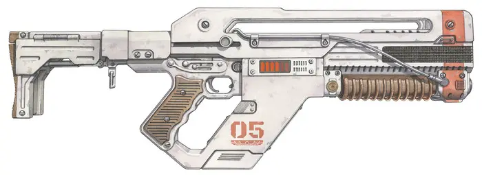 ALIEN: The Roleplaying Game Evolved Edition  F4AA Pule Rifle