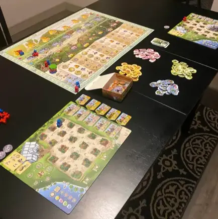 botanicus set up for two players 