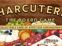 charcuterie the board game above illustrated charcuterie items like cheeses and meats