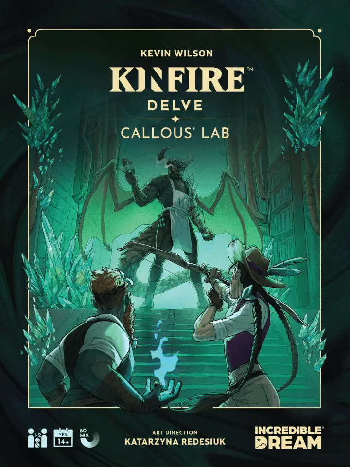 Kinfire Delve: Callous Lab box art