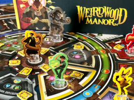 Weirdwood Manor box with components