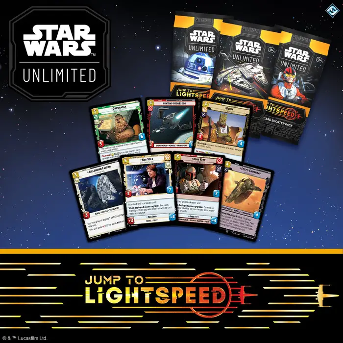 Star Wars: Unlimited   Jump to Lightspeed cards