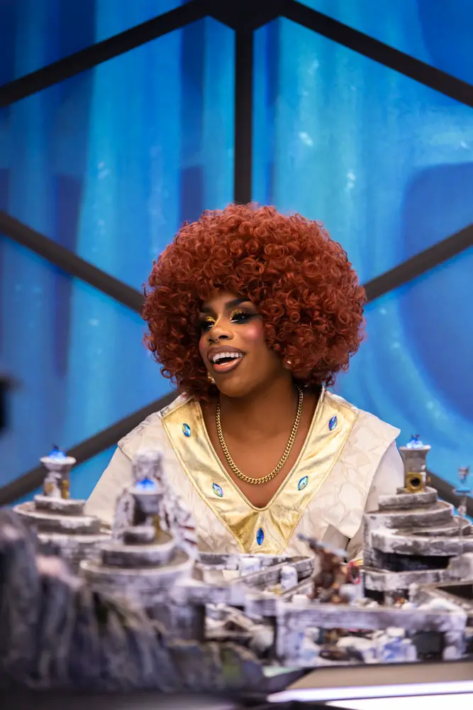 Monét X Change as Troyánn in Dungeons & Drag Queens