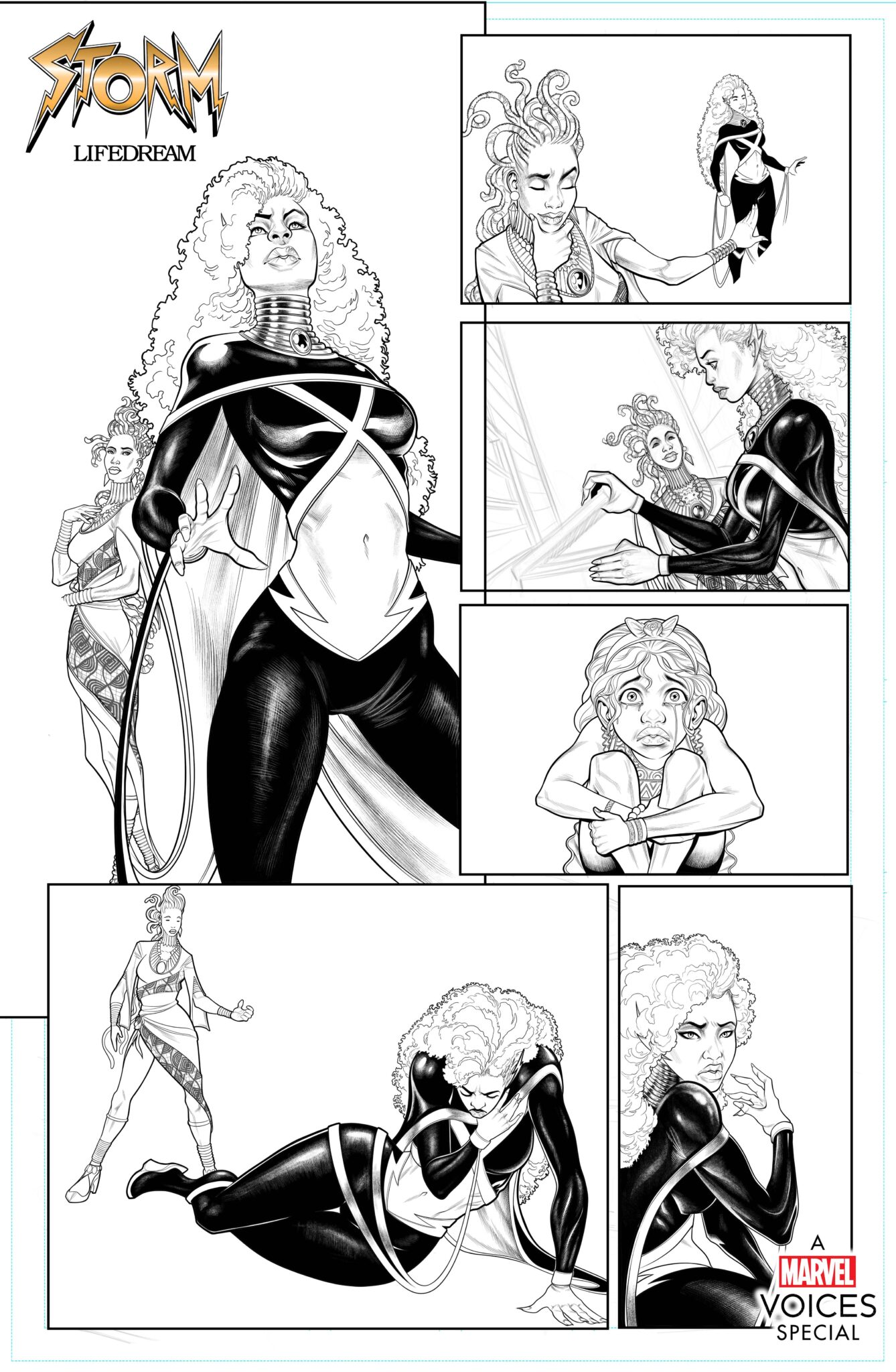 Storm: Lifedream preview inks