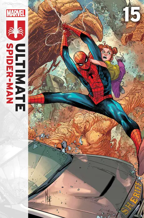 ULTIMATE SPIDER-MAN #15 cover