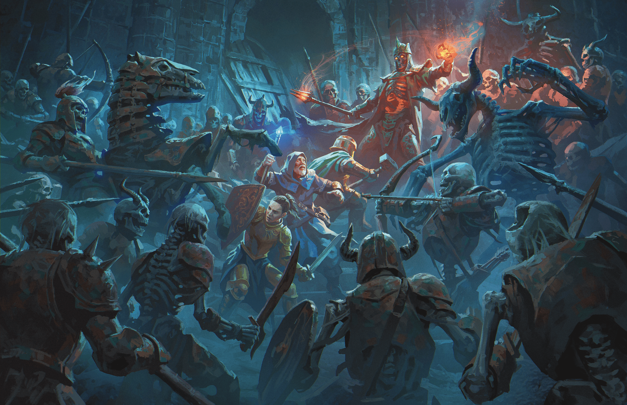 Skeletons by Andrey Kuzinskiy