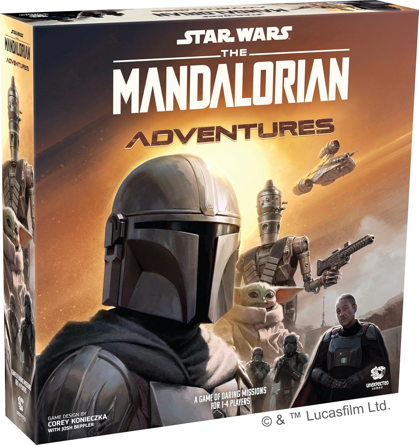 The Mandalorian Adventures  box