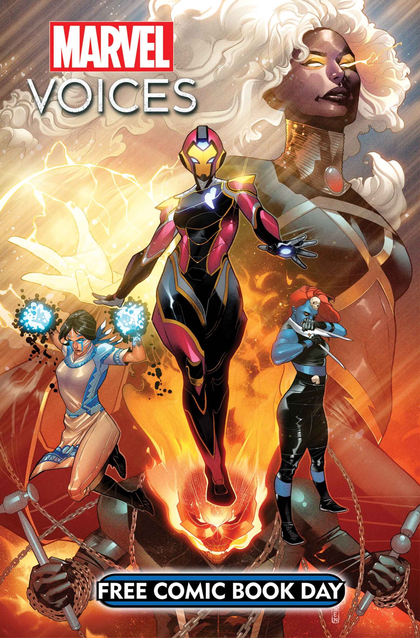 FREE COMIC BOOK DAY 2025: IRONHEART/MARVEL’S VOICES #1