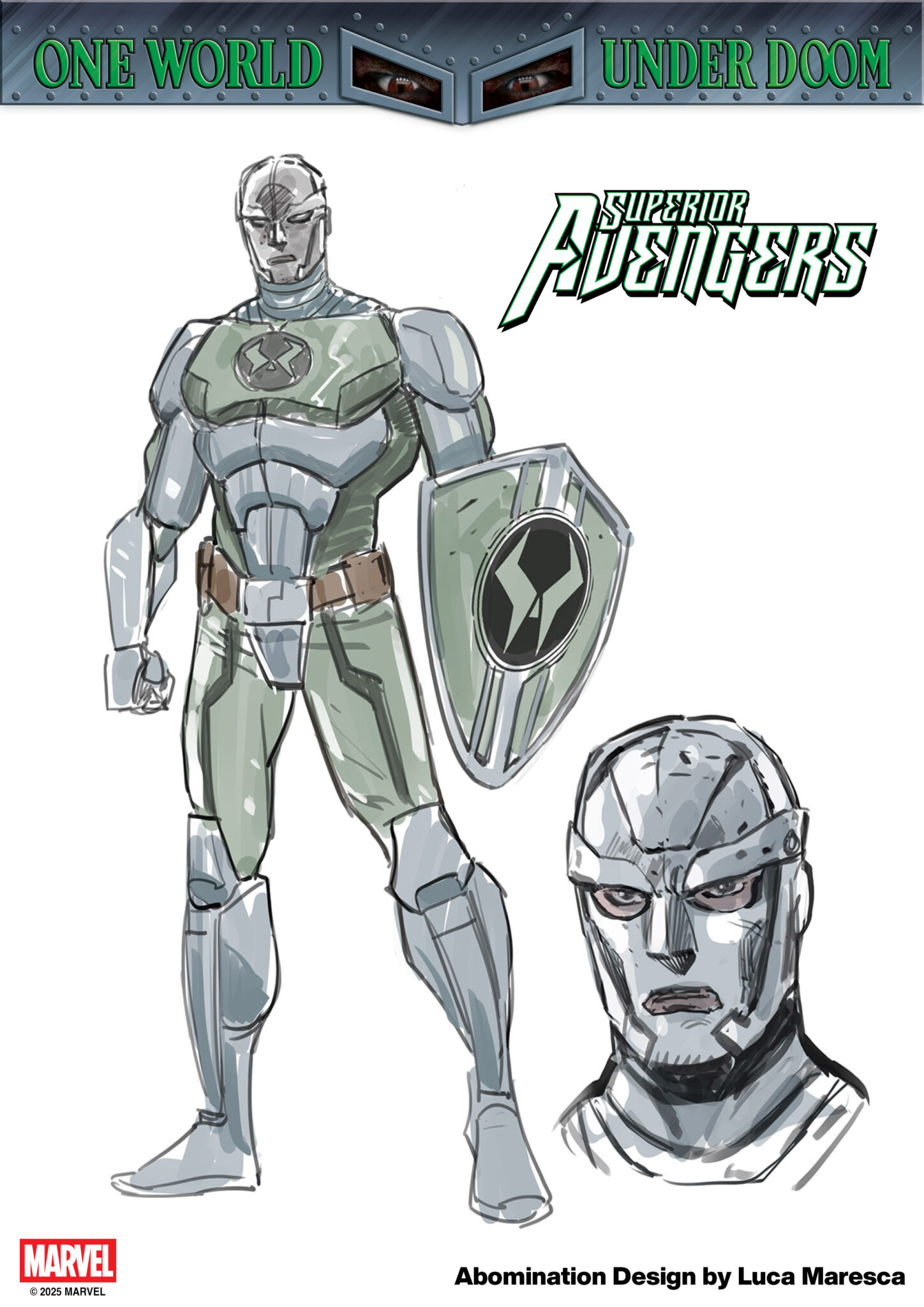 Superior Avengers Abomination design