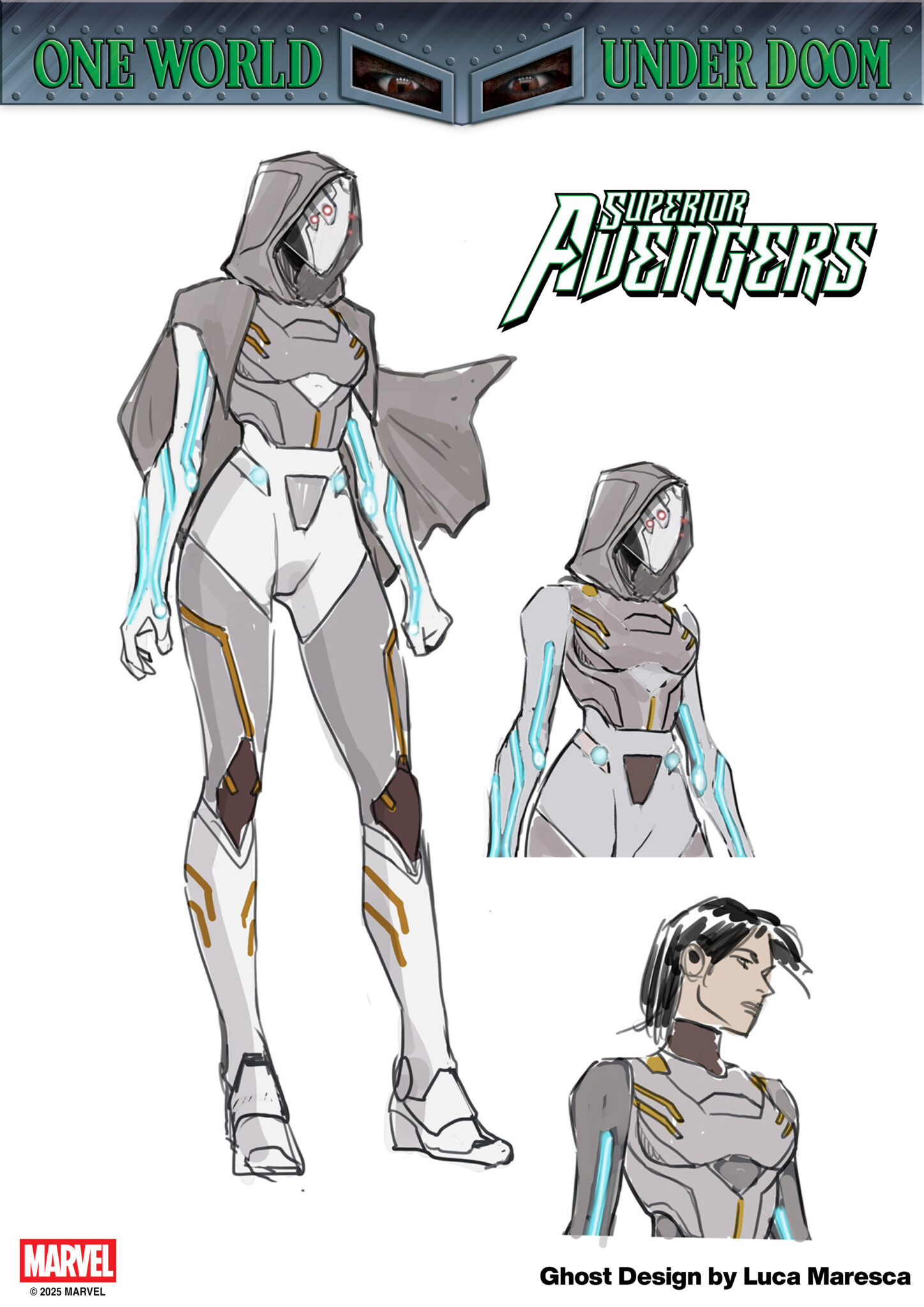 Superior Avengers Ghost design